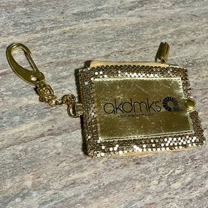 Akdmks Gold mini wallet with clip